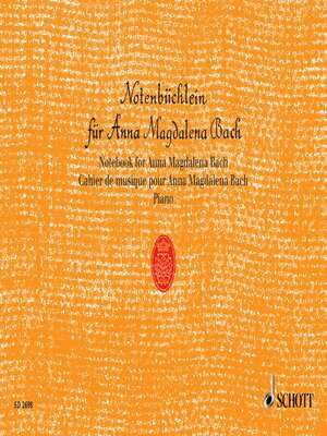 cover image of Notebook for Anna Magdalena Bach
